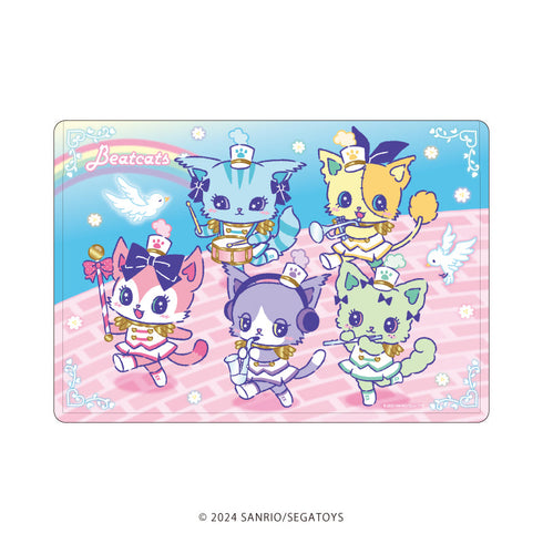 『Beatcats』キャラクリアケース 02/ビートキャッツマーチ(公式イラスト)